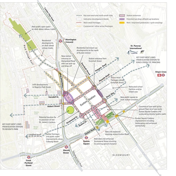 The photo for Consultation: Euston Station Area Planning Principles.
